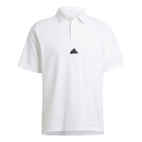 adidas Z.N.E. Premium Polo Shirt 'White' IJ6136