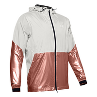 Under Armour Recover Legacy Windbreaker Jacket 'White Rose Gold' 1353370-112