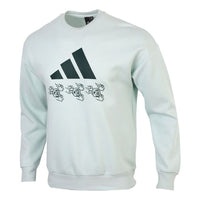 بلوفر adidas UB GFX BOS بطباعة شعار أخضر GM4469