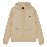 New Balance Logo Printing Pullover Khaki AMT14338-HNA