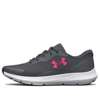 (WMNS) Under Armour Surge 3 'Pitch Grey White' 3024894-103