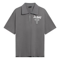 Li-Ning Logo Polo Shirt 'Grey' AHST629-4