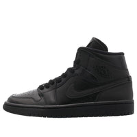 (WMNS) Air Jordan 1 Mid 'Triple Black' BQ6472-012