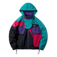 Li-Ning Paris fashion week 2020 Series Functional Loose Jacket Couple Style 'Purple Red' AJDQ373-2