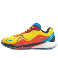 Li-Ning Monkey King Badminton Shoes 'Yellow Red Blue' AYAP013-4
