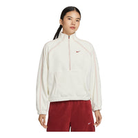 (WMNS) Nike CNY Oversized Therma-FIT 1/2-Zip Fleece Top 'Sail' IQ3836-133