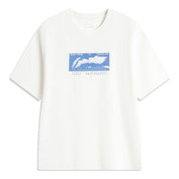 Li-Ning Anything Is Possible Graphic T-shirt 'White' AHSU555-1