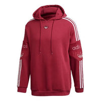 adidas originals Ts Trf Hoodie Fleeced Red ED7116
