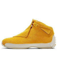 حذاء Air Jordan 18 Retro "Yellow Suede" AA2494-701