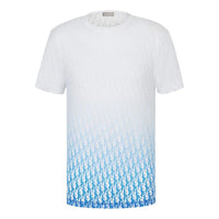 DIOR Gradient Plain Knitted Oblique Print For Men White 023J600A0625_C085