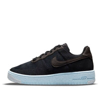 (GS) Nike Air Force 1 Crater Flyknit 'Black Chambray Blue' DH3375-001
