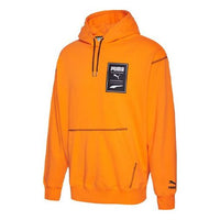 حذاء PUMA كاجوال مطبوع باللون البرتقالي الساطع 597886-80