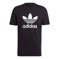 adidas originals Adicolor Classics Trefoil Tee 'Black White' IM4410