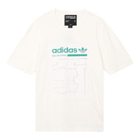 adidas originals Graphic Tee Logo Printing Short Sleeve White DV1911