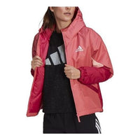 (WMNS) جاكيت adidas Performance Back To Sport المعزول، مقاسات آسيا، أحمر، GM4345