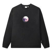 FILA Minimalistic Casual Knit Tops Couple Style Black F71U048205F-BK