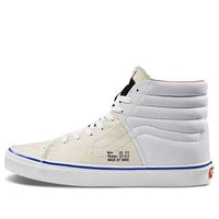 حذاء Vans SK8-HI Revolve باللون الأبيض الكريمي VN0A38GEVME