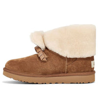 (WMNS) UGG Classic Mini II CNY(رأس السنة الصينية) حذاء ثلجي كستنائي 1109735-CHE