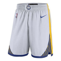 شورت نايكي جولدن ستيت ووريورز NBA للرجال باللون الأبيض AJ5604-100