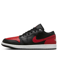 حذاء Air Jordan 1 Low 'Bred' 553558-067