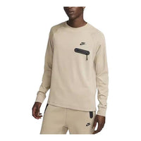 تيشيرت Nike Tech بأكمام طويلة "بيج" FD9881-247