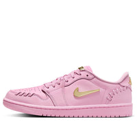 (WMNS) طريقة صنع حذاء Air Jordan 1 Low باللون الوردي المثالي FN5032-600
