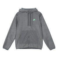 Nike NSW fleece hooded jacket 'Grey' DD4883-068