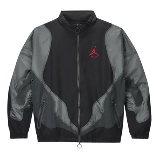 جاكيت منسوج من Air Jordan x Off-White باللون الأسود CV0550-010