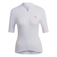 (WMNS) adidas The Short Sleeve Cycling Jersey Asia Sizing 'White' HB0531