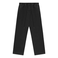 بنطلون الاسترخاء Fear of God Essentials SS24 "أسود" 130SP244381F