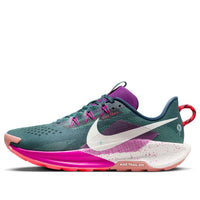 حذاء Nike React Pegasus Trail 5 'Armory Navy Vivid Grape Green Frost Phantom' DV3864-401