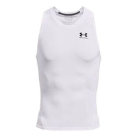 Under Armour HeatGear Compression Tank 'White' 1368352-100
