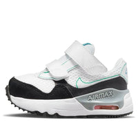 (TD) Nike Air Max SYSTM 'أبيض أسود أخضر' DQ0286-107