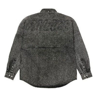 PALACE Denim Bossy Back Logo Denim Shirt Black P20SHT008