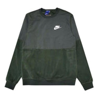 سويت شيرت Nike Sportswear Patchwork "أخضر" AQ7260-332