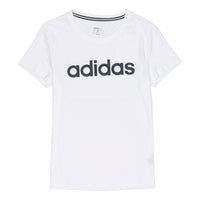 (WMNS) adidas neo W Esntl Lg T 1 Casual Sports Short Sleeve White FP7873