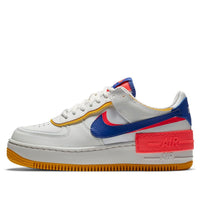 (WMNS) Nike Air Force 1 Shadow 'White Crimson Blue' CI0919-105