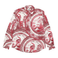 Palace SS22 China Plate Shirt 'Red' P22SHT112
