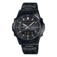 CASIO Solar Powered Mens Black Analog/Digital Combo LCW-M300DB-1AJF