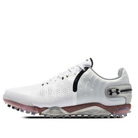 حذاء رياضي Under Armour Spieth 5 SL E باللون الأبيض الفضي المعدني 3024560-100