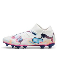 حذاء PUMA Future 7 Match Volume UP FG/AG "أبيض مضيء أزرق وردي" 108074-01