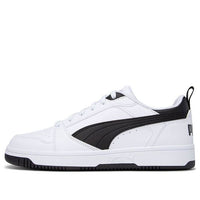 حذاء PUMA Rebound V6 Low "أبيض وأسود" 392328-02