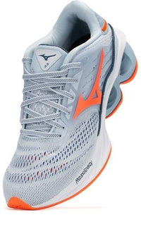 Mizuno Wave Creation 23 Shock Absorption Non-Slip Gray Orange J1GD220166