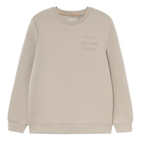 Li-Ning Wade Series Printing Solid Color Round Neck Pullover 'Brown' AWDS189-5