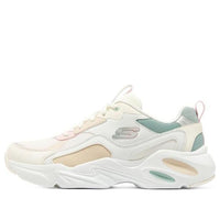 (WMNS) حذاء Skechers Stamina Airy 'White Green Cream Yellow Pink' 149921-WMLT