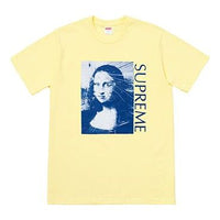تيشيرت موناليزا أصفر باهت من Supreme SS18 SUP-SS18-446