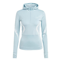 (WMNS) adidas By Stella Mccartney Truepace Long Sleeve Top 'Blue White' HS4256