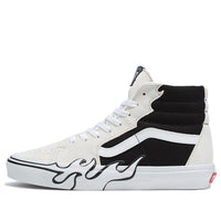 Vans SK8 Hi Flame 'White Black' VN0005UJUY6