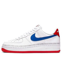 حذاء Nike Air Force 1 Low 'Overbranding - White Red Blue' CD7339-100