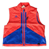 سترة Nike ACG Outdoor Functional بدون أكمام برتقالية زرقاء برتقالية زرقاء BQ7290-607